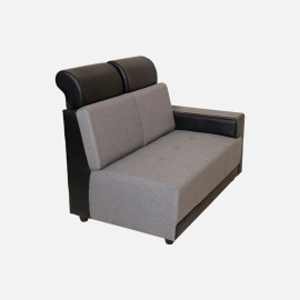 MAARK FABRIC CORNER SOFA 5 SEATER INDROYAL GRAY COLOUR